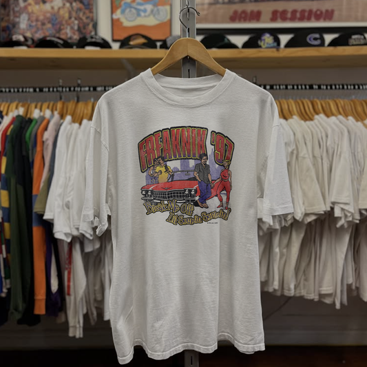 1997 Freaknik Washed White Tee