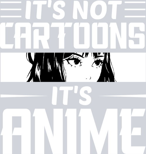 Anime Cartoons Anime White - STK00257 (DTF Transfers)