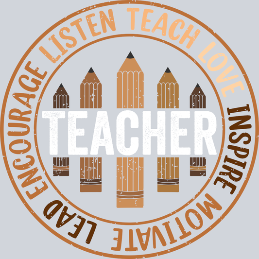 Black Heritage Listen Teach Love Inspire - STK00653 (DTF Transfers)