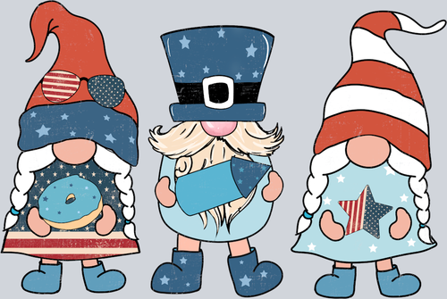 American Gnome - STK00224 (DTF Transfers)