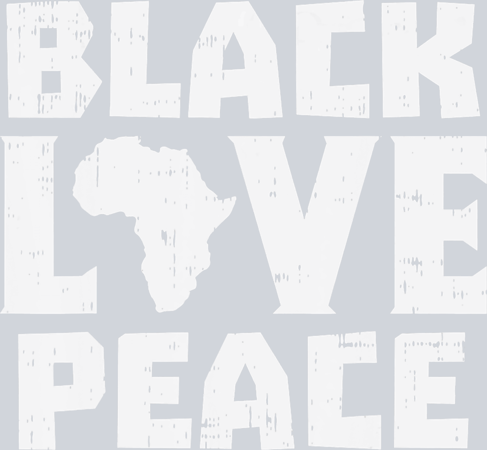 Black Love Peace - STK00866 (DTF Transfers)