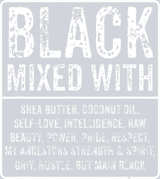 Black Mixed With - STK00871 (DTF Transfers)