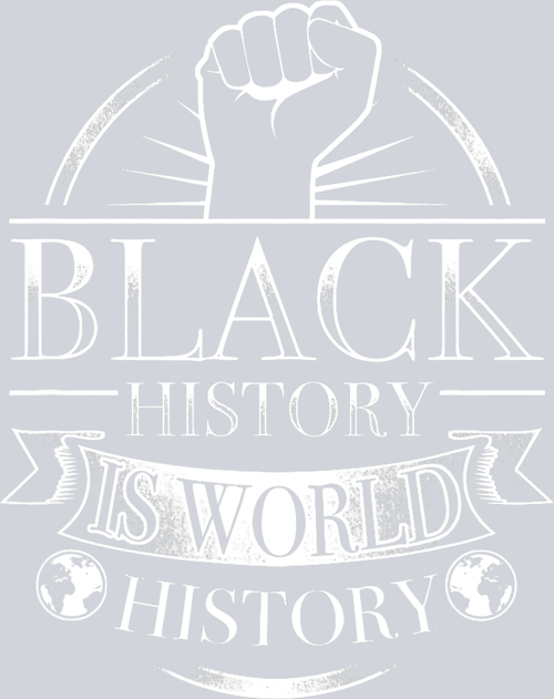 Black History Is World History Fist - STK00732 (DTF Transfers)