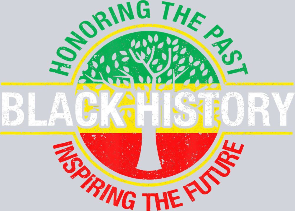 Black History Circle Tree - STK00666 (DTF Transfers)