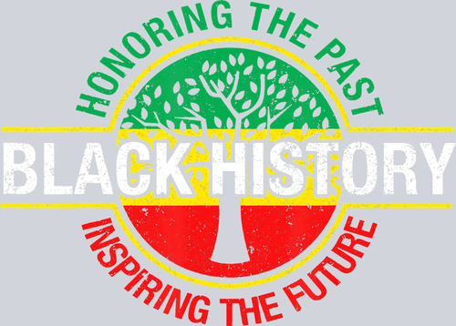 Black History Circle Tree - STK00666 (DTF Transfers)