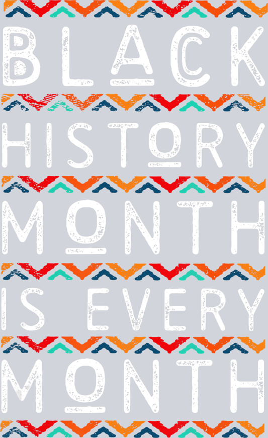 Black History Month In Every Month - STK00796 (DTF Transfers)
