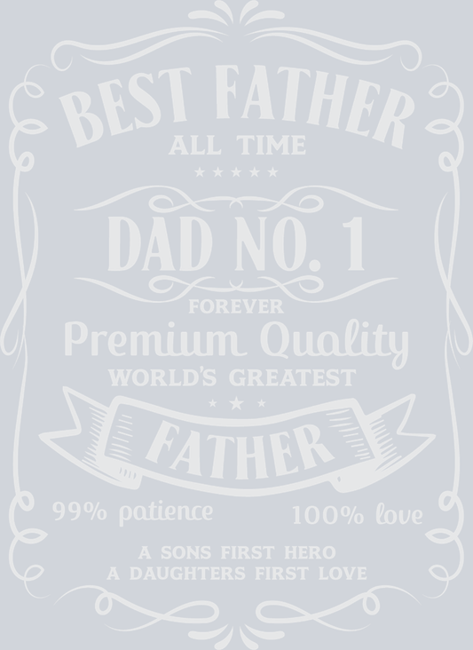 Best Father All Time - STK07041 (DTF Transfers)