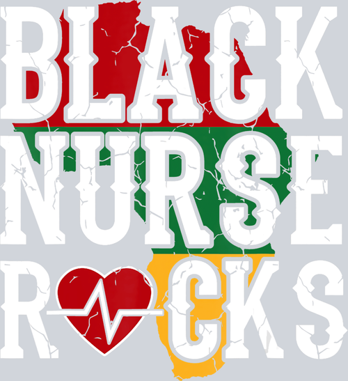 Black Nurse Rocks - STK00891 (DTF Transfers)