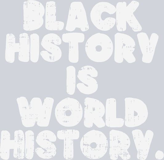 Black History Is World History Red Africa - STK00734 (DTF Transfers)