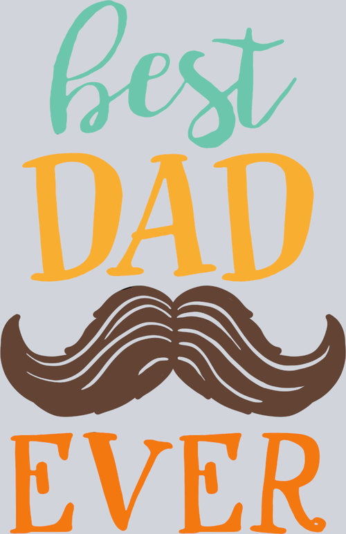 Best Dad Ever 4 - STK07039 (DTF Transfers)