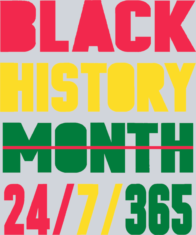 Black History Month 24-7-365 5 - STK00788 (DTF Transfers)