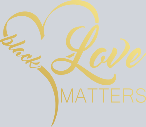 Black Love Matters Gold - STK00864 (DTF Transfers)