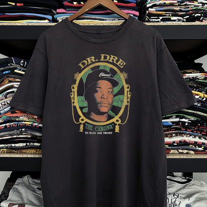 Rare Dr Dre The Chronic Washed Black Tee