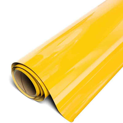 12" Yellow - Siser EasyWeed Heat Transfer Vinyl (HTV)